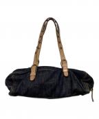 MIU MIUミュウミュウ）の古着「デニムミニボストンバッグ　RR0199」｜インディゴ