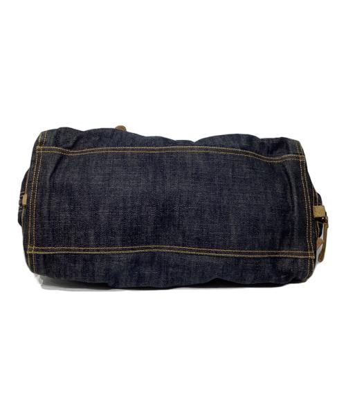 MIU MIU（ミュウミュウ）MIU MIU (ミュウミュウ) デニムミニボストンバッグ　RR0199 インディゴの古着・服飾アイテム
