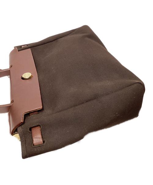HERMES（エルメス）HERMES (エルメス) エールバッグPM 2WAYショルダーバッグ ブラウン×ベージュの古着・服飾アイテム