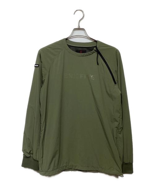 BRIEFING（ブリーフィング）BRIEFING (ブリーフィング) MS WIND PULLOVER BRG233M26 オリーブ サイズ:Mの古着・服飾アイテム