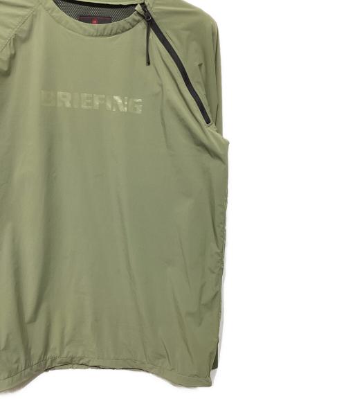 BRIEFING（ブリーフィング）BRIEFING (ブリーフィング) MS WIND PULLOVER BRG233M26 オリーブ サイズ:Mの古着・服飾アイテム