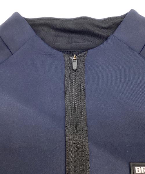 BRIEFING（ブリーフィング）BRIEFING (ブリーフィング) HALF ZIP SHIRT ネイビー サイズ:Mの古着・服飾アイテム