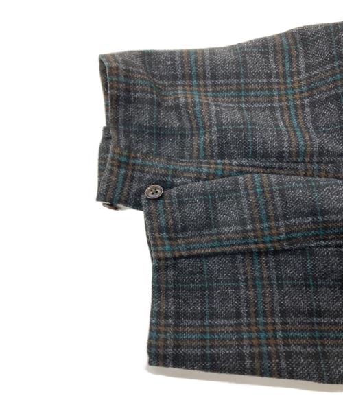 Needles（ニードルズ）Needles (ニードルズ) D.N. Coverall - Plaid Tweed　HM166 グレー サイズ:Lの古着・服飾アイテム