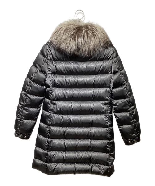 PRADA（プラダ）PRADA (プラダ) フォックスファー付ダウンコート グレー サイズ:42の古着・服飾アイテム