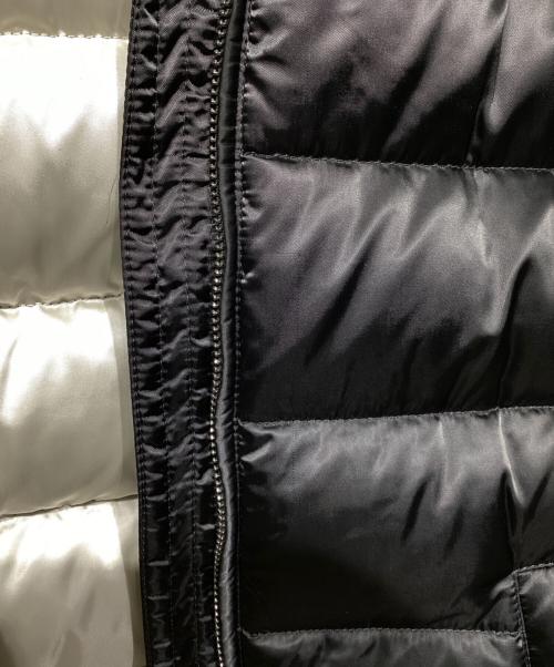 PRADA（プラダ）PRADA (プラダ) フォックスファー付ダウンコート グレー サイズ:42の古着・服飾アイテム