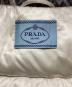 中古・古着 PRADA (プラダ) フォックスファー付ダウンコート グレー サイズ:42：50000円