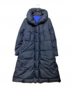 TABASAタバサ）の古着「30周年ロゴ　ポリエステルタフタダウンコートD1734FC 004」｜ネイビー