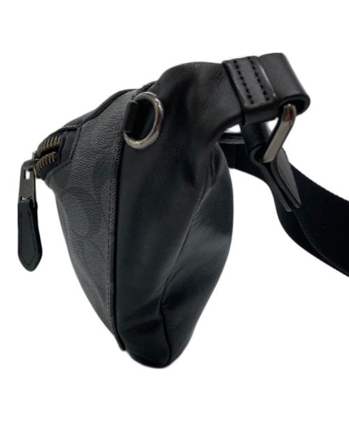 COACH（コーチ）COACH (コーチ) ウエストバッグ ブラックの古着・服飾アイテム