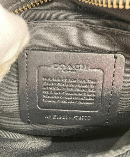 COACH（コーチ）COACH (コーチ) ウエストバッグ ブラックの古着・服飾アイテム