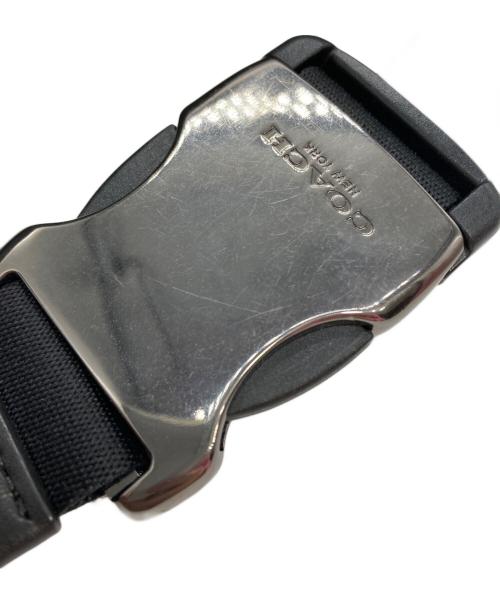 COACH（コーチ）COACH (コーチ) ウエストバッグ ブラックの古着・服飾アイテム