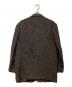 PAPAS (パパス) Harris Tweed (ハリスツイード) 2Bウールジャケット　D0424FJ 035 ブラウン サイズ:M：10000円