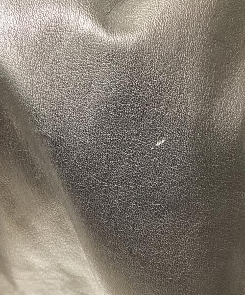 discord Yohji Yamamoto（ディスコード ヨウジヤマモト）discord Yohji Yamamoto (ディスコード ヨウジヤマモト) Unevenness tote(Leather)（アンイーブンネス  トート レザー） ブラックの古着・服飾アイテム