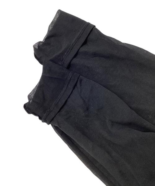 Plage（プラージュ）Plage (プラージュ) JANE SMITH (ジェーンスミス) 別注 SHEER SHORT カーディガン ブラック サイズ:SIZE ONEの古着・服飾アイテム