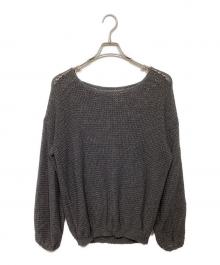 Plage（プラージュ）の古着「TSUMUGI balloon プルオーバー」｜グレー