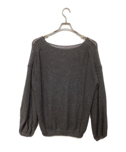 Plage（プラージュ）Plage (プラージュ) TSUMUGI balloon プルオーバー グレー サイズ:記載なしの古着・服飾アイテム
