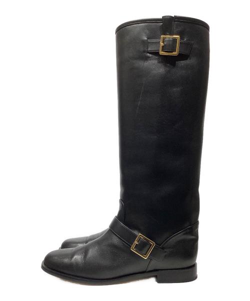 NEBULONIE（ネブローニ）NEBULONIE (ネブローニ) LUKEエンジニアブーツ ブラック サイズ:38の古着・服飾アイテム