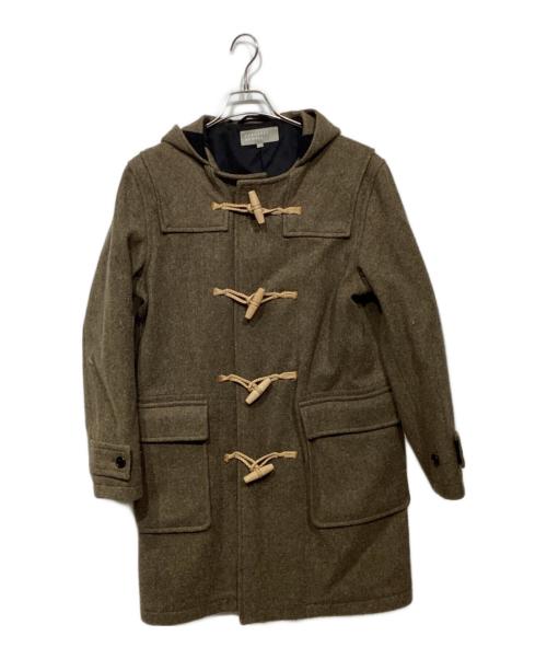 MARGARET HOWELL（マーガレットハウエル）MARGARET HOWELL (マーガレットハウエル) FOX BROTHERS (フォックスブラザーズ) ダッフルコート579-5210006 ブラウン サイズ:Mの古着・服飾アイテム
