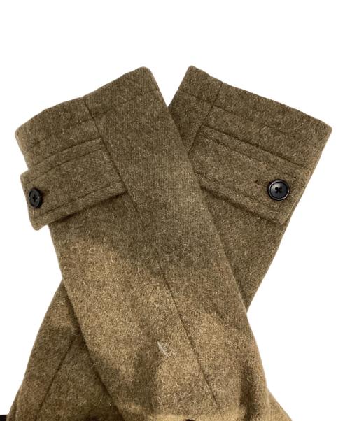 MARGARET HOWELL（マーガレットハウエル）MARGARET HOWELL (マーガレットハウエル) FOX BROTHERS (フォックスブラザーズ) ダッフルコート579-5210006 ブラウン サイズ:Mの古着・服飾アイテム