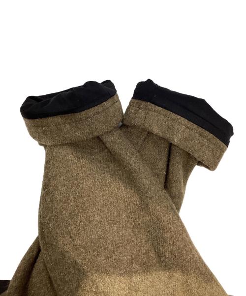 MARGARET HOWELL（マーガレットハウエル）MARGARET HOWELL (マーガレットハウエル) FOX BROTHERS (フォックスブラザーズ) ダッフルコート579-5210006 ブラウン サイズ:Mの古着・服飾アイテム