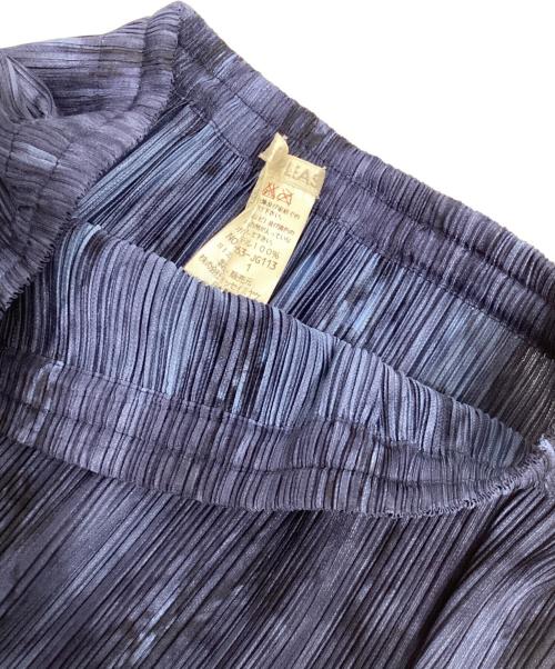 PLEATS PLEASE（プリーツプリーズ）PLEATS PLEASE (プリーツプリーズ) タイダイプリーツスカート ネイビー サイズ:1の古着・服飾アイテム