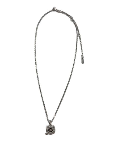 DIESEL（ディーゼル）DIESEL (ディーゼル) Sterling Silver Diamond Cut Necklace シルバーの古着・服飾アイテム