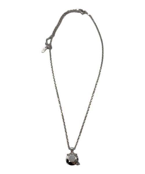 DIESEL（ディーゼル）DIESEL (ディーゼル) Sterling Silver Diamond Cut Necklace シルバーの古着・服飾アイテム