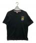 KENZO（ケンゾー）の古着「'KENZO VERDY MARKET' エンブロイダリー Tシャツ」｜ブラック