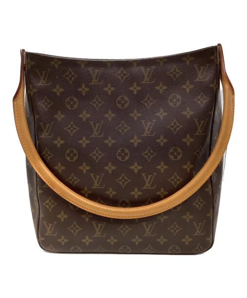 LOUIS VUITTON（ルイ ヴィトン）LOUIS VUITTON (ルイ ヴィトン) モノグラムトートバッグ　ルーピングGM　M51145　LM0090 ブラウンの古着・服飾アイテム