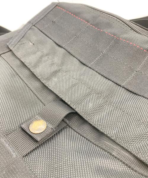 BRIEFING（ブリーフィング）BRIEFING (ブリーフィング) BEAMS PLUS (ビームスプラス) 別注 FLEET MESSENGER BAG（フリートメッセンジャーバッグ） ブラックの古着・服飾アイテム