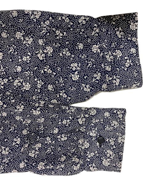 BEARDSLEY（ビアズリー）BEARDSLEY (ビアズリー) 小花柄ティアードワンピース ネイビー サイズ:Freeの古着・服飾アイテム