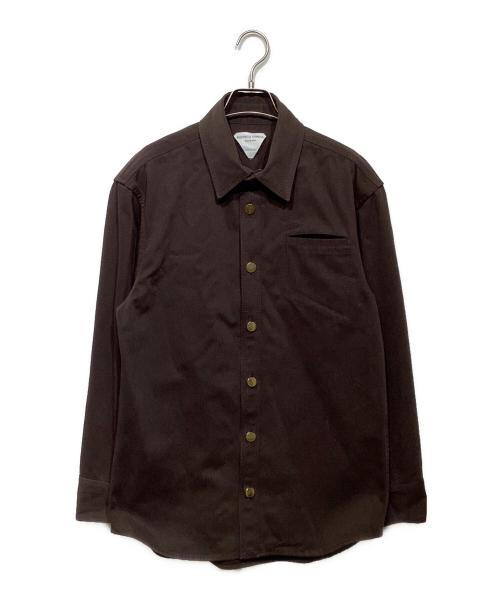 BOTTEGA VENETA（ボッテガベネタ）BOTTEGA VENETA (ボッテガベネタ) コットンチノジャケット617449 VKSC0 ブラウン サイズ:38の古着・服飾アイテム