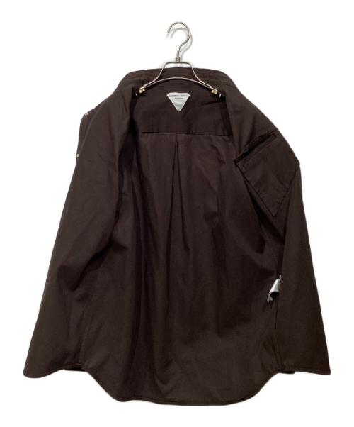 BOTTEGA VENETA（ボッテガベネタ）BOTTEGA VENETA (ボッテガベネタ) コットンチノジャケット617449 VKSC0 ブラウン サイズ:38の古着・服飾アイテム