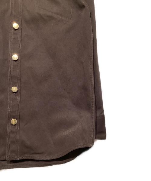 BOTTEGA VENETA（ボッテガベネタ）BOTTEGA VENETA (ボッテガベネタ) コットンチノジャケット617449 VKSC0 ブラウン サイズ:38の古着・服飾アイテム