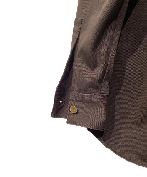 BOTTEGA VENETA（ボッテガベネタ）BOTTEGA VENETA (ボッテガベネタ) コットンチノジャケット617449 VKSC0 ブラウン サイズ:38の古着・服飾アイテム