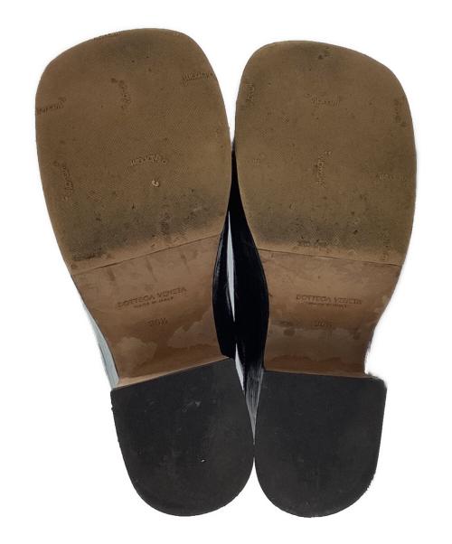 BOTTEGA VENETA（ボッテガベネタ）BOTTEGA VENETA (ボッテガベネタ) クロコ型押しサボサンダル グリーン サイズ:36 1/2の古着・服飾アイテム