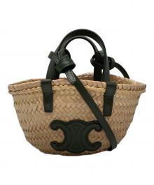 CELINE（セリーヌ）の古着「ミニ トリオンフ パニエ カゴバッグ」