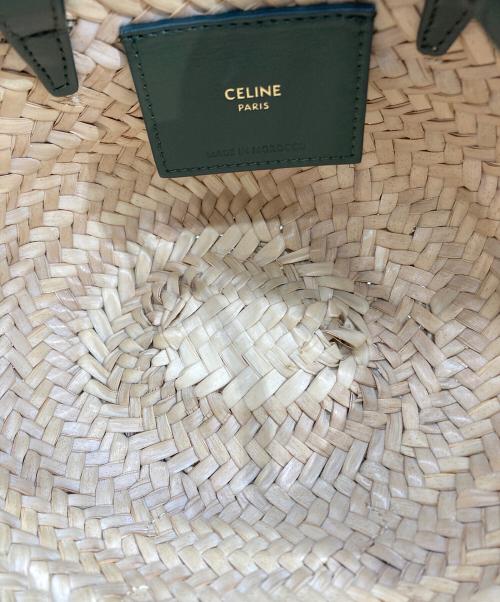 CELINE（セリーヌ）CELINE (セリーヌ) ミニ トリオンフ パニエ カゴバッグの古着・服飾アイテム