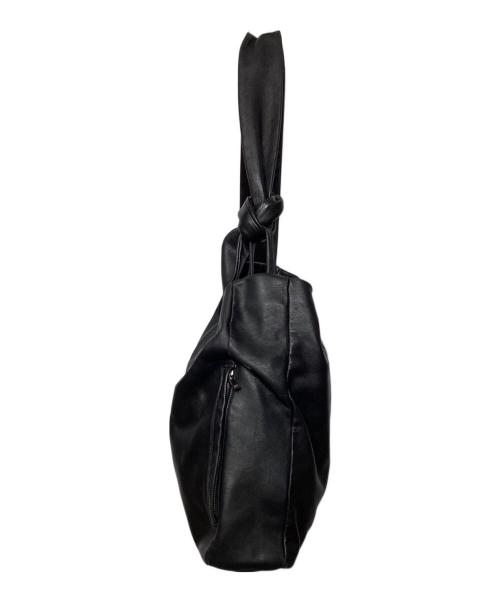 MAISON SPECIAL（メゾンスペシャル）MAISON SPECIAL (メゾンスペシャル) Leather Shoulder Bag レザーショルダーバッグ ブラックの古着・服飾アイテム