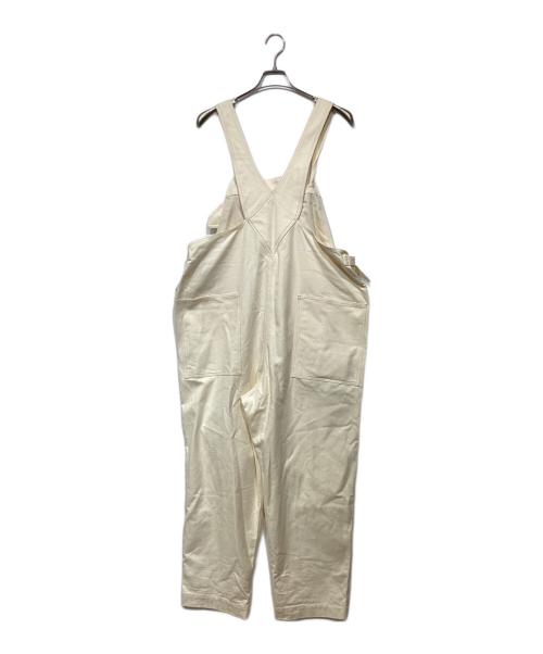 blurhms ROOTSTOCK（ブラームスルーツストック）blurhms ROOTSTOCK (ブラームスルーツストック) Cotton Serge Salvage Overalls bROOTS21F10S22 ホワイト サイズ:2の古着・服飾アイテム