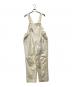 blurhms ROOTSTOCK（ブラームスルーツストック）の古着「Cotton Serge Salvage Overalls bROOTS21F10S22」｜ホワイト
