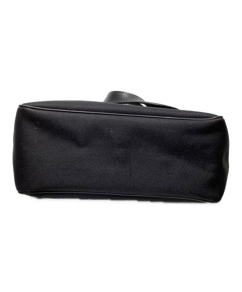 HUNTING WORLD（ハンティングワールド）HUNTING WORLD (ハンティングワールド) サークルロゴ キャンバストートバッグ ブラックの古着・服飾アイテム