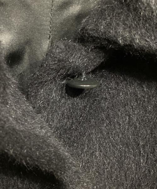 MaxMara（マックスマーラ）MaxMara (マックスマーラ) アルパカ・モヘア シャギースタンドカラーコート ブラック サイズ:36の古着・服飾アイテム