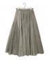 DEPAREILLE (デパリエ) レイヤードロングプリーツスカート ベージュ サイズ:M：13000円