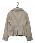 Max Mara Studio (マックスマーラ ストゥディオ) アンゴラカシミヤ混 ショートコート　60461109 ベージュ サイズ:40：12000円