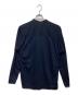 HOMME PLISSE ISSEY MIYAKE (オム プリッセ イッセイ ミヤケ) バンドカラーシャツ　HP71JJ303 ネイビー サイズ:3：9000円