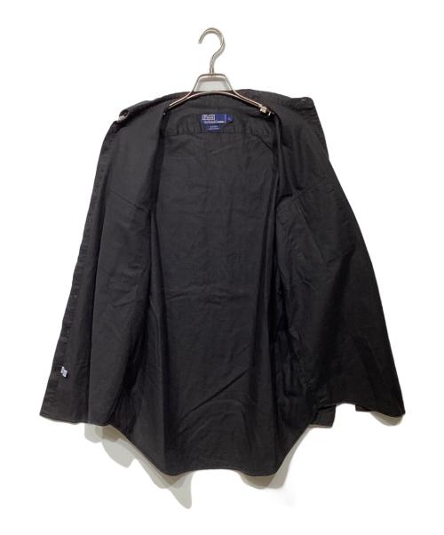 POLO RALPH LAUREN（ポロ・ラルフローレン）POLO RALPH LAUREN (ポロ・ラルフローレン) SIERRA ミリタリーシャツ ブラック サイズ:Lの古着・服飾アイテム
