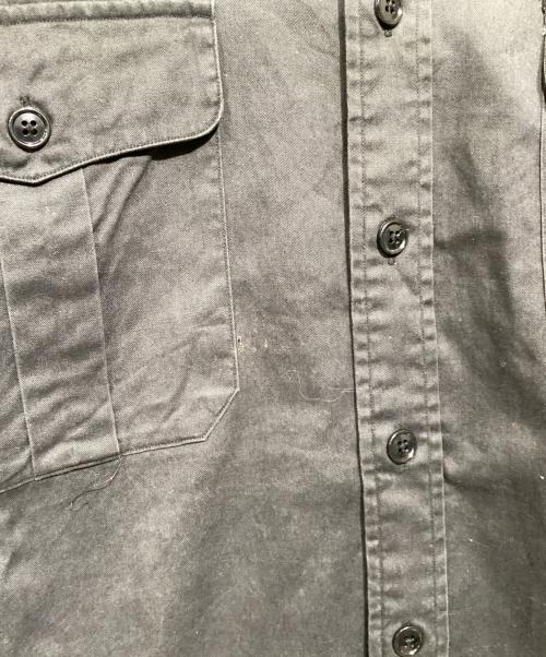 POLO RALPH LAUREN（ポロ・ラルフローレン）POLO RALPH LAUREN (ポロ・ラルフローレン) SIERRA ミリタリーシャツ ブラック サイズ:Lの古着・服飾アイテム