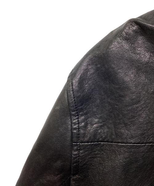 BANANA REPUBLIC（バナナリパブリック）BANANA REPUBLIC (バナナリパブリック) レザージャケット ブラック サイズ:XLの古着・服飾アイテム
