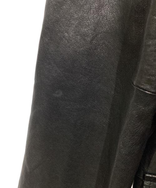 BANANA REPUBLIC（バナナリパブリック）BANANA REPUBLIC (バナナリパブリック) レザージャケット ブラック サイズ:XLの古着・服飾アイテム