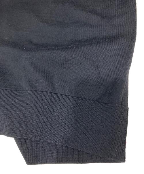 COMME des GARCONS HOMME（コムデギャルソン オム）COMME des GARCONS HOMME (コムデギャルソン オム) AD2005　Vネックカーディガン　HQ-N003 ブラック サイズ:Mの古着・服飾アイテム